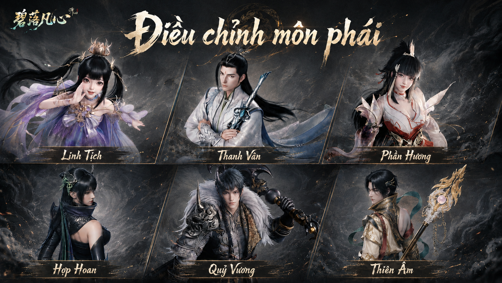 Điều Chỉnh Môn Phái